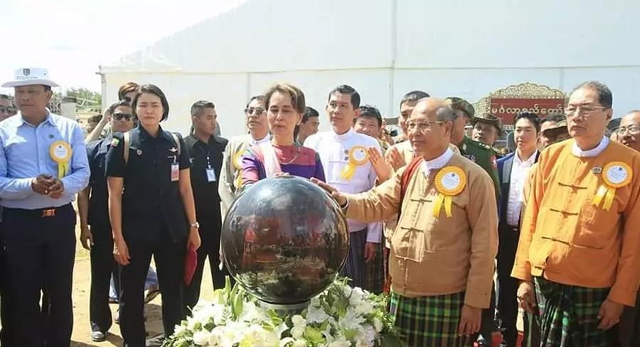 The First Solar Power Plant Of Myanmar Stared Its Operation In MinBuu 1