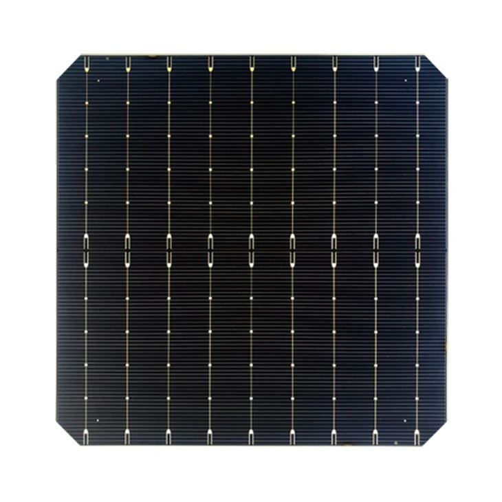 N Type 166mm M6 Bifacial TOPCon Solcelle