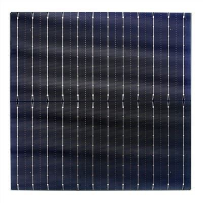 Bifacial 210mm M12 monokrystallinsk PERC solcelle