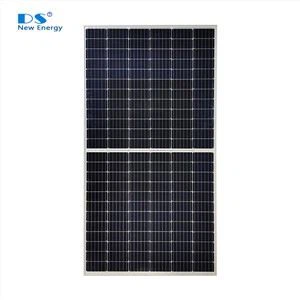 Bifacial 455W Halvcellet PERC Monokrystallinsk solpanel
